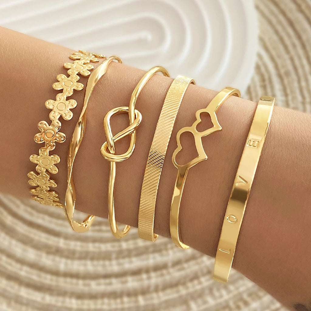 Open Bangle Set