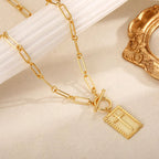 The Dainty Nail Cross Necklace