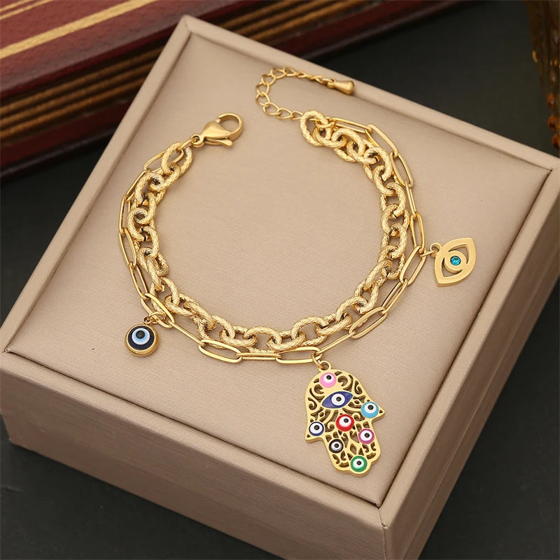 Colorful Evil Eye Set