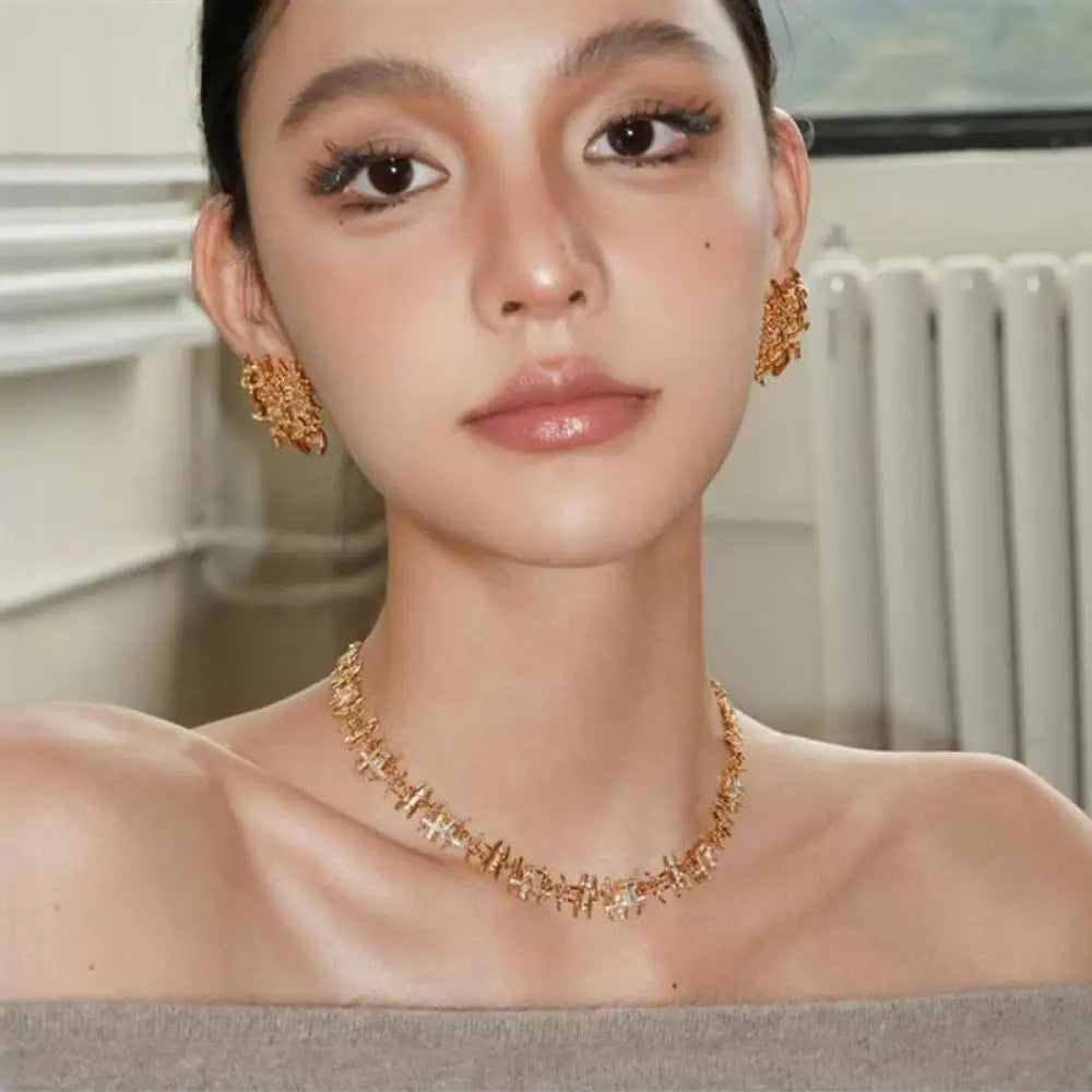 Vintage Weaved Jewelry Set