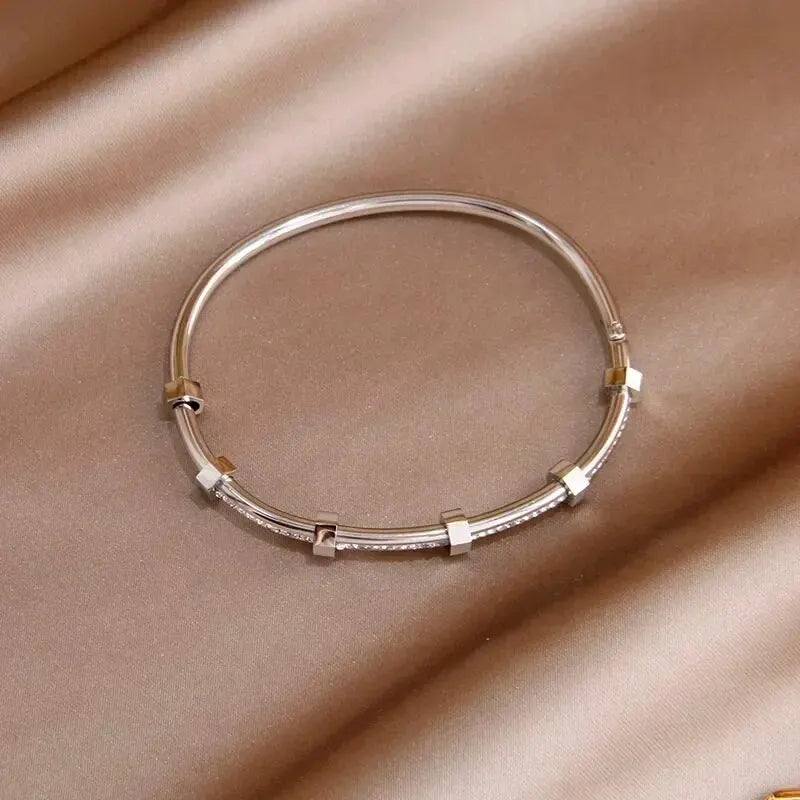 Trendy Crystal Bangles