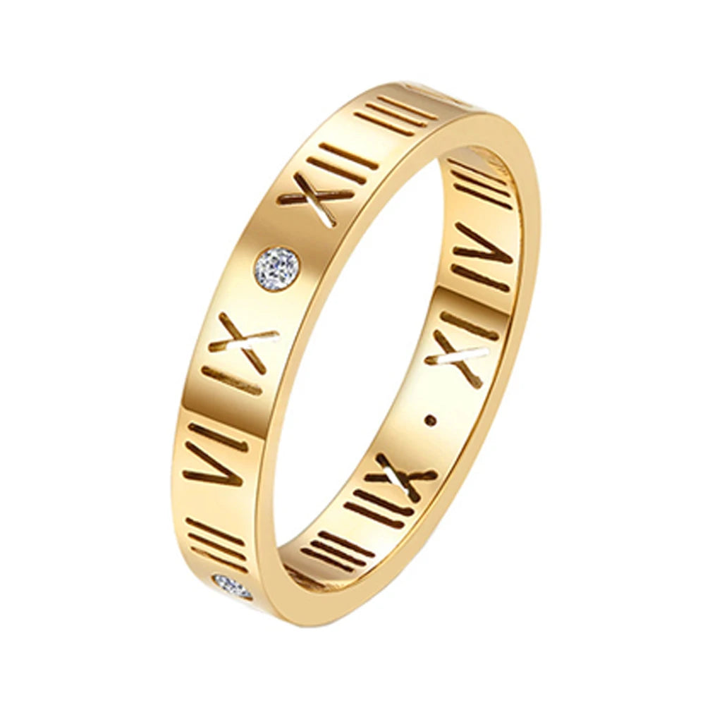 Roman Numeral Ring