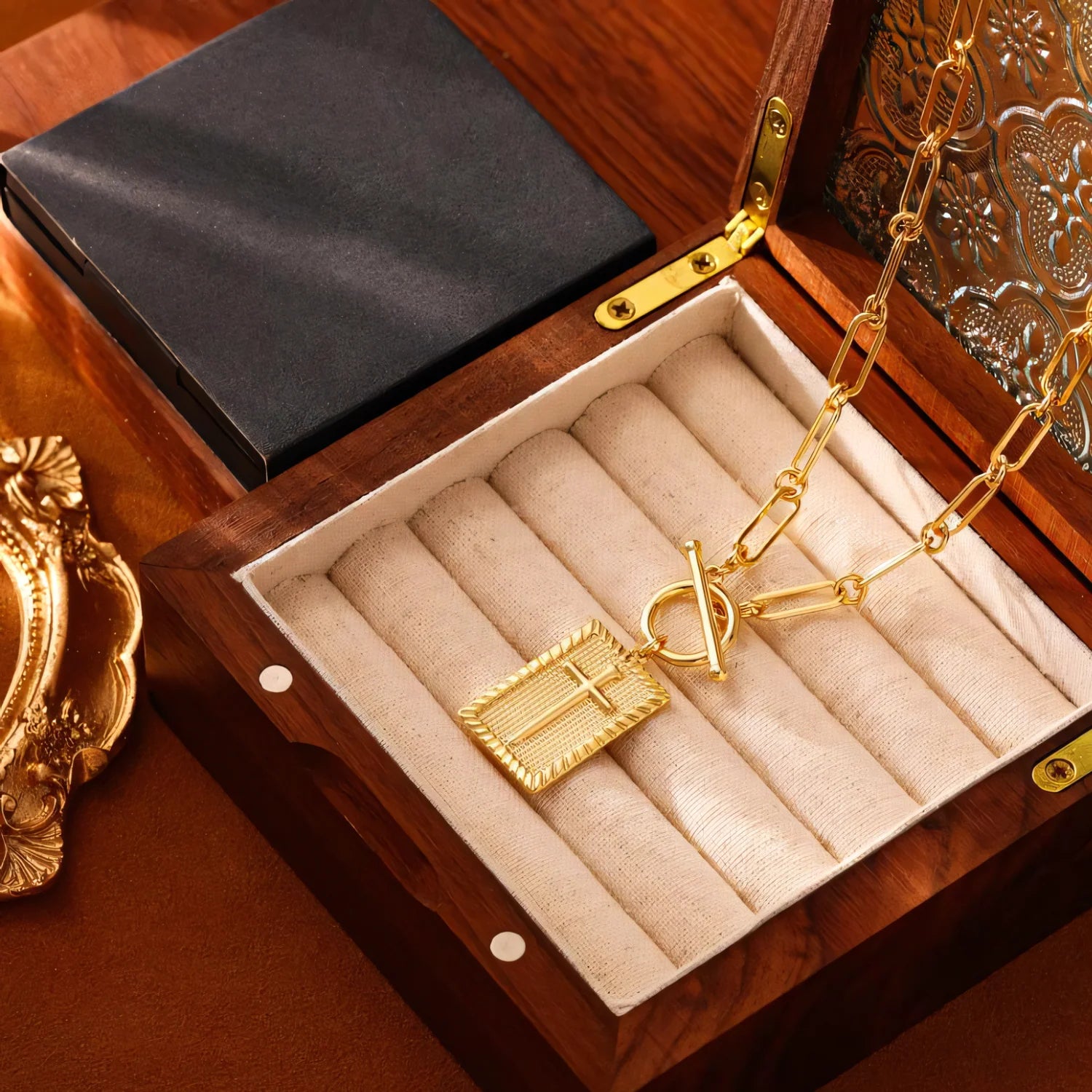 The Dainty Nail Cross Necklace