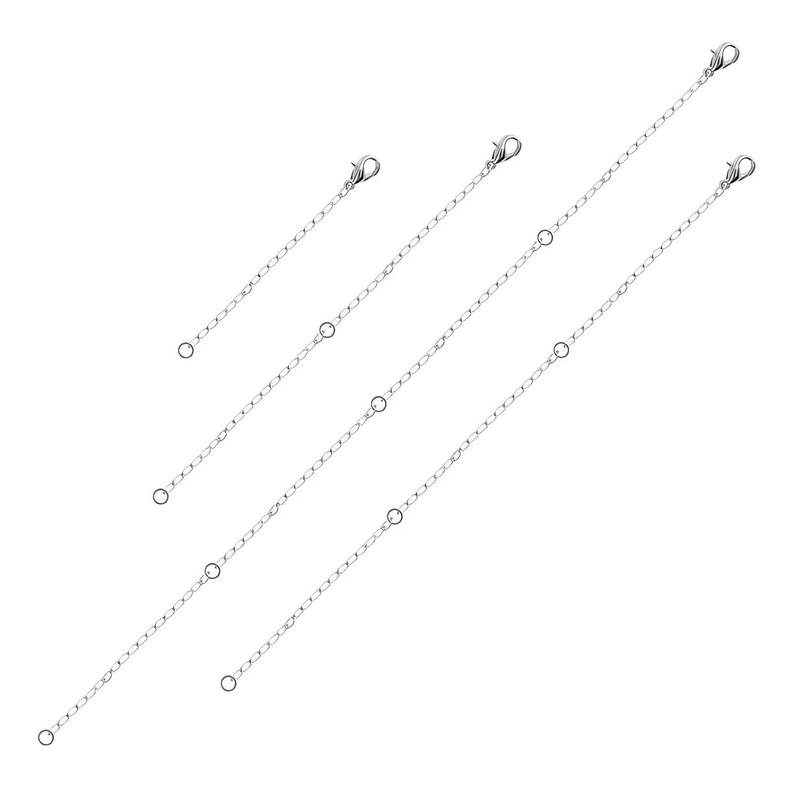 4pc Necklace Extender (2-8in) (5-20cm)