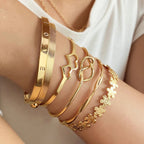 Open Bangle Set