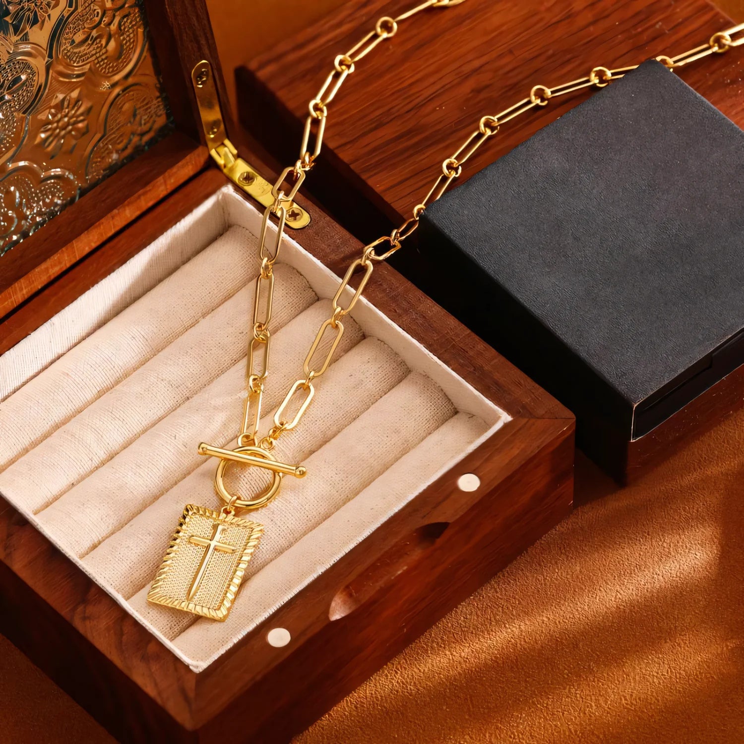 The Dainty Nail Cross Necklace