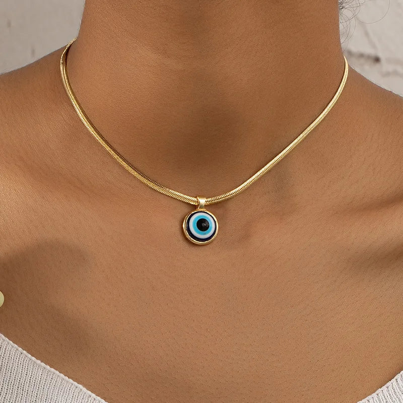 Simple Evil Eye Necklace