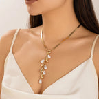 Teardrop Pearls Necklace