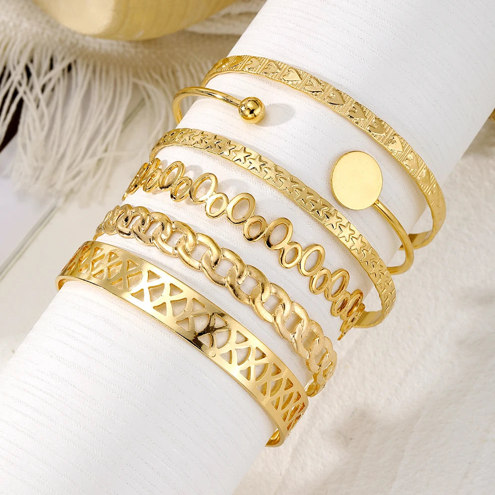 Open Bangle Set