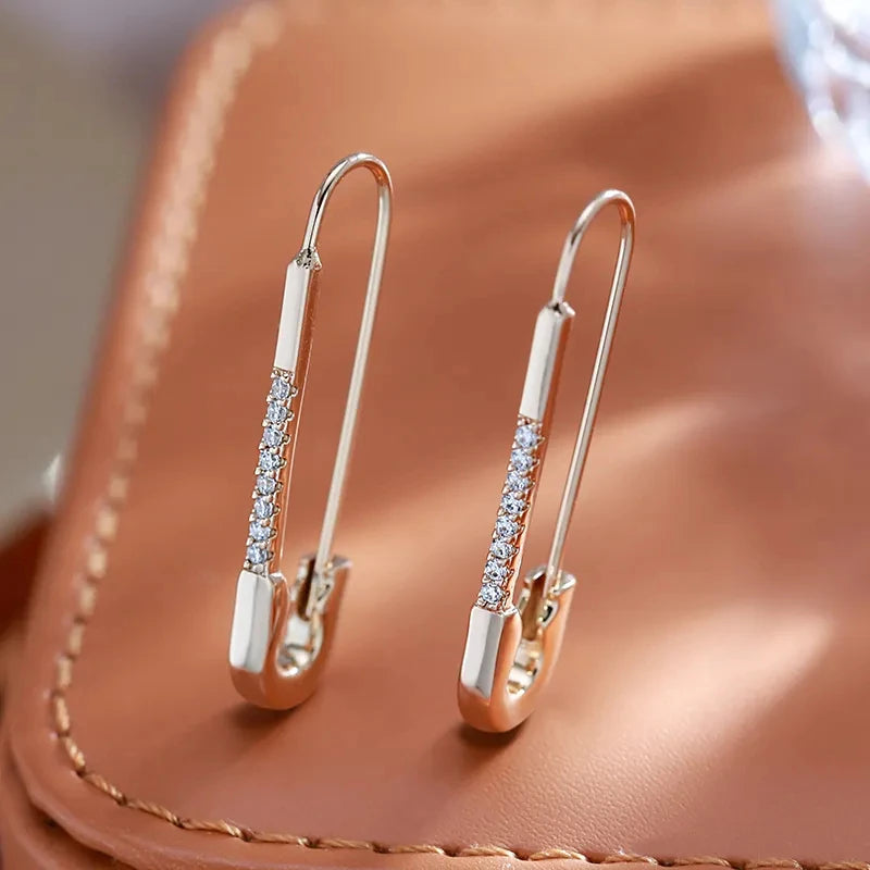 Safety Pin Earrings